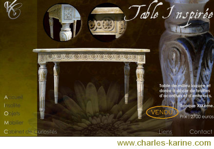 Karine Charles restauratrice et marchante d'art à rouen