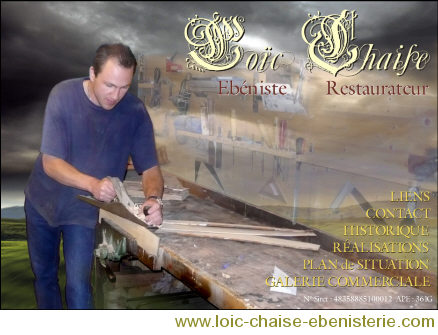 loic chaise ébéniste dans l'eure