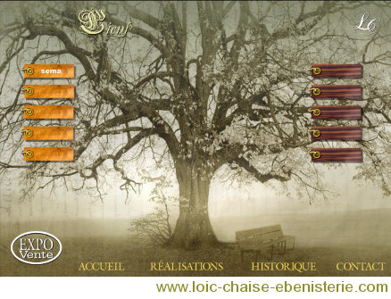 loïc chaise ébeniste